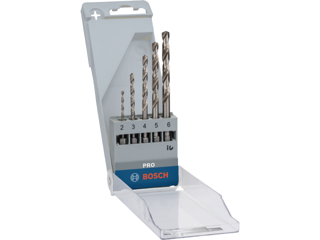 5-delni set svedrov Bosch PRO Metal HSS-G Hex, 2608595517